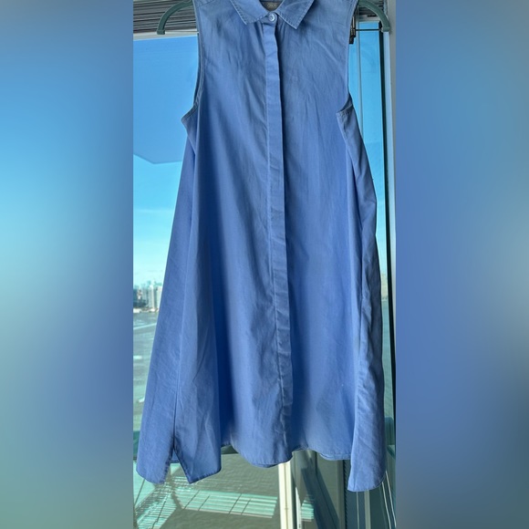 ASOS sleeveless A-line shirtdress size 4 - Picture 6 of 8